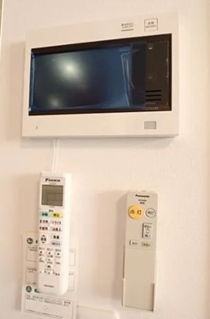 セキュリティ　☆モニター付きインターホン☆