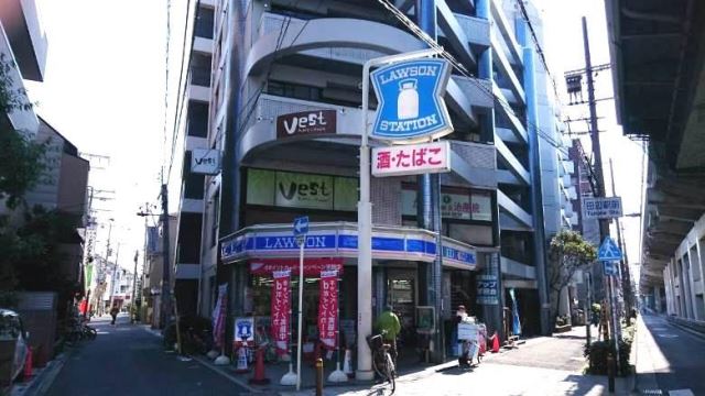 コンビニ　ローソン田辺5丁目店（コンビニ）まで257m