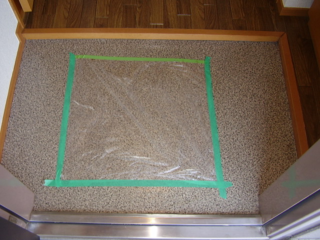 玄関　ゆったりとした玄関です