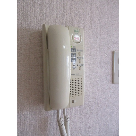 セキュリティ　２４時間非常受付対応ドアホン