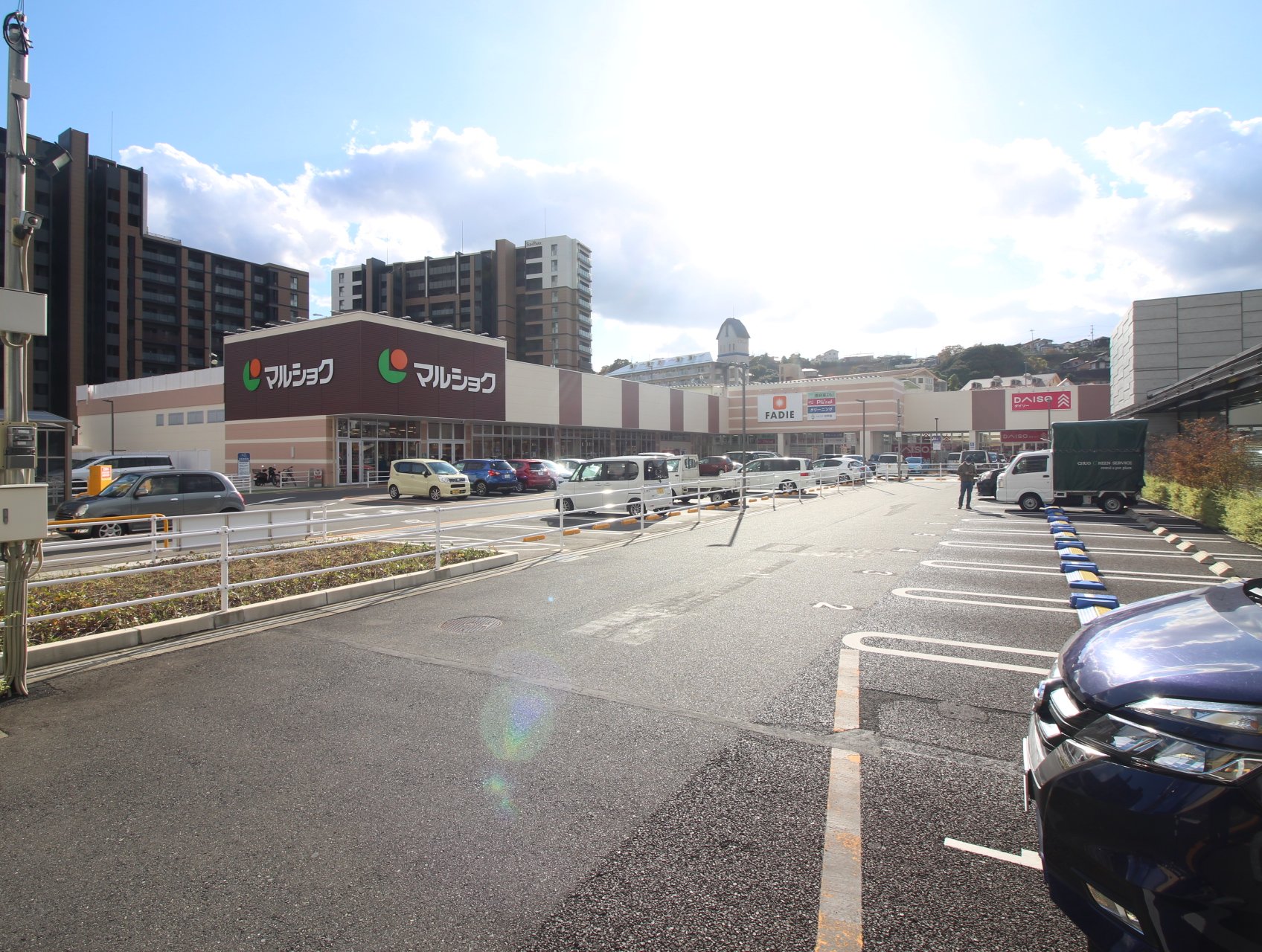 スーパー　マルショク新守恒店（スーパー）まで281m