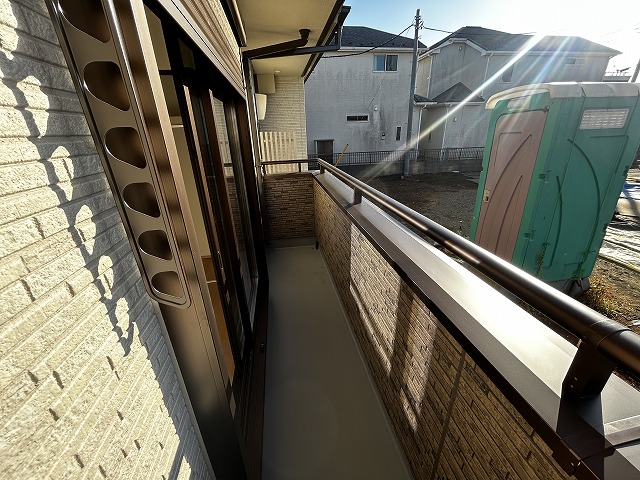 バルコニー　陽当たり良好のバルコニー