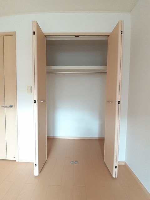 収納　収納完備でお部屋を広くお使いいただけます。