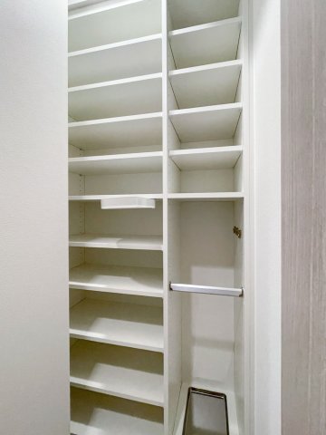 収納　十分な収納スペースがあります