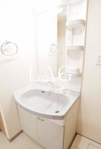 洗面設備　洗面台です。