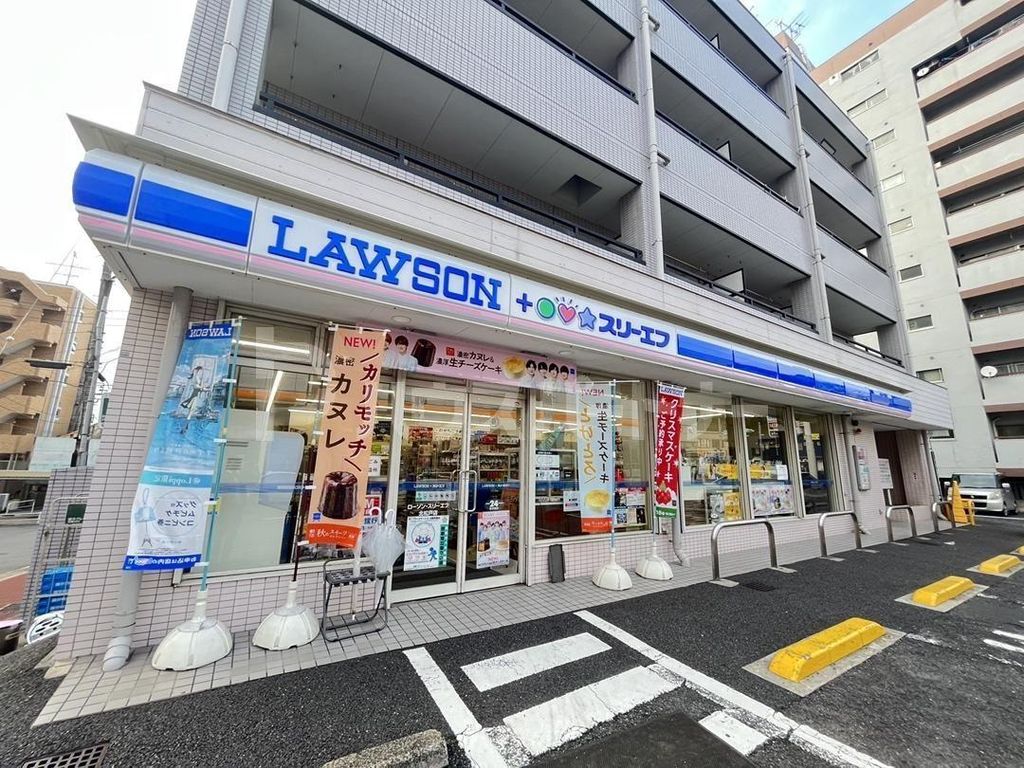 コンビニ　ローソン・スリーエフ北松戸店（コンビニ）まで390m