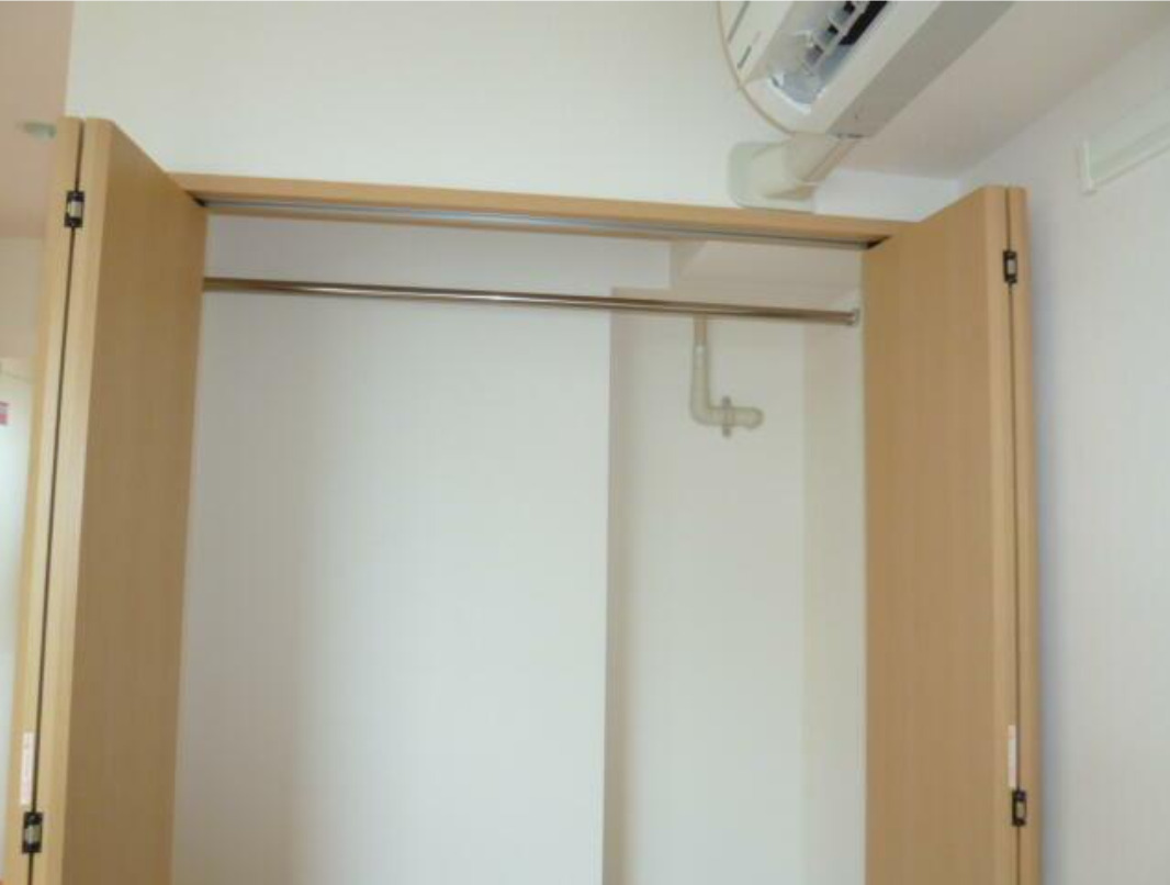 収納　収納力抜群のクローゼットです