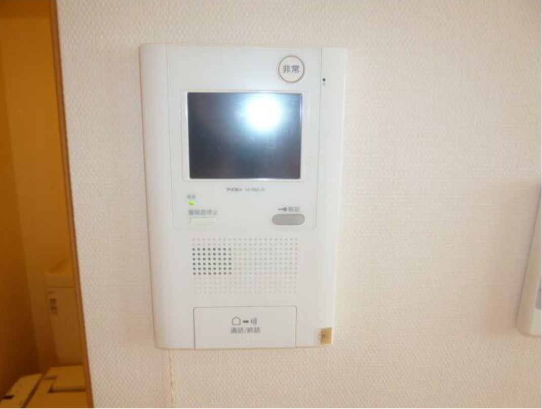 セキュリティ　モニター付インターホンで安心です