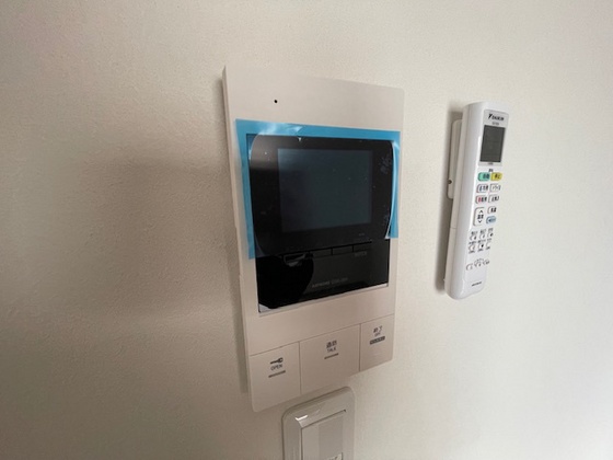 セキュリティ　※別部屋の写真です