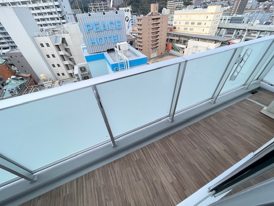 バルコニー　※別部屋の写真です