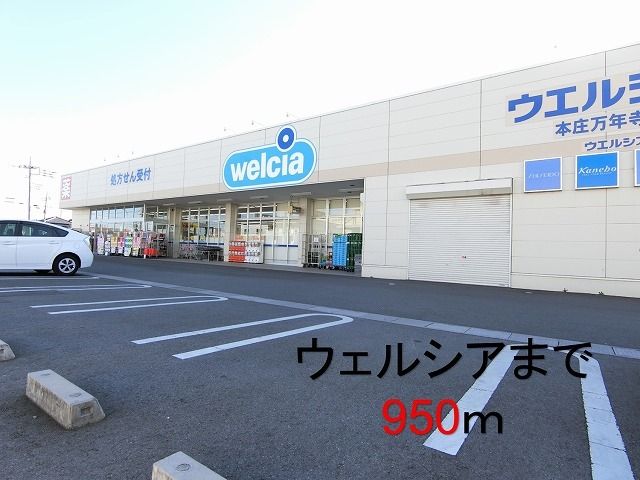 ドラックストア　ウェルシア本庄万年寺店（ドラッグストア）まで950m