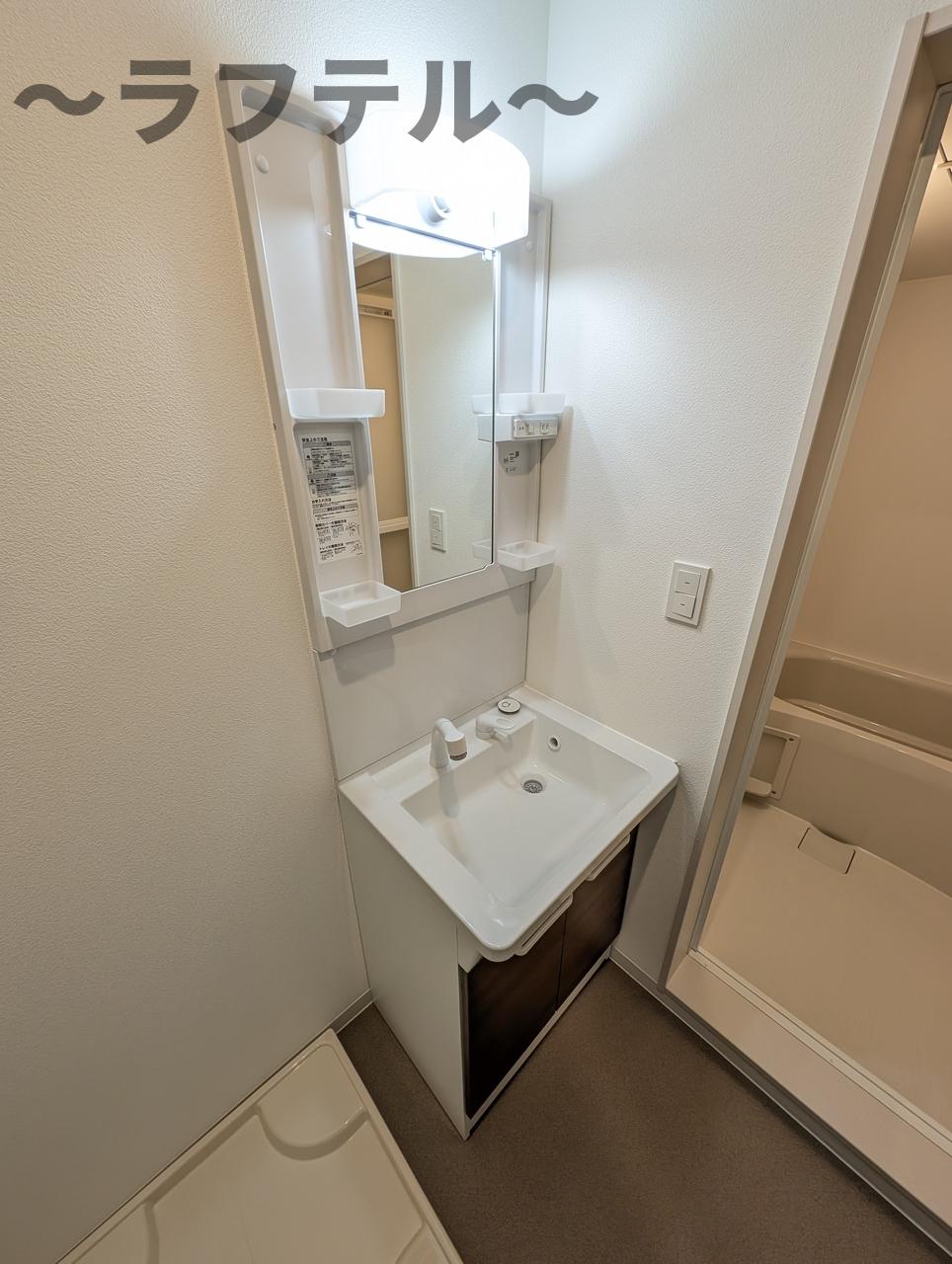 洗面設備　同施工会社別物件イメージ