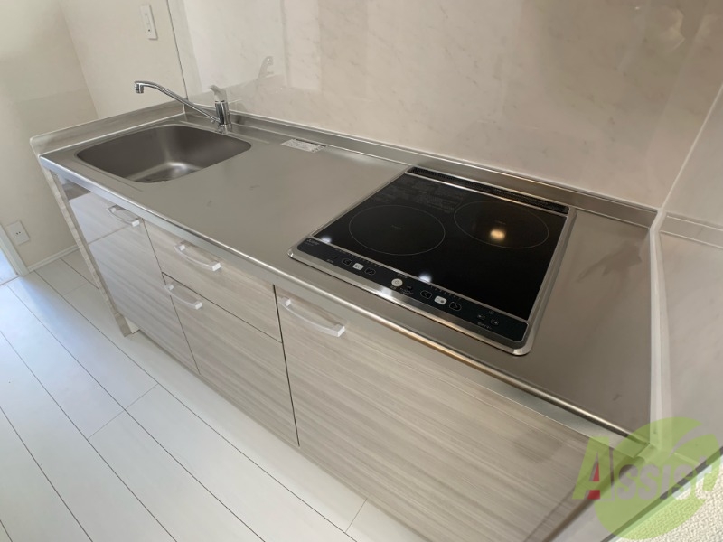 キッチン　キッチンは調理スペースもしっかりあっていいですね～