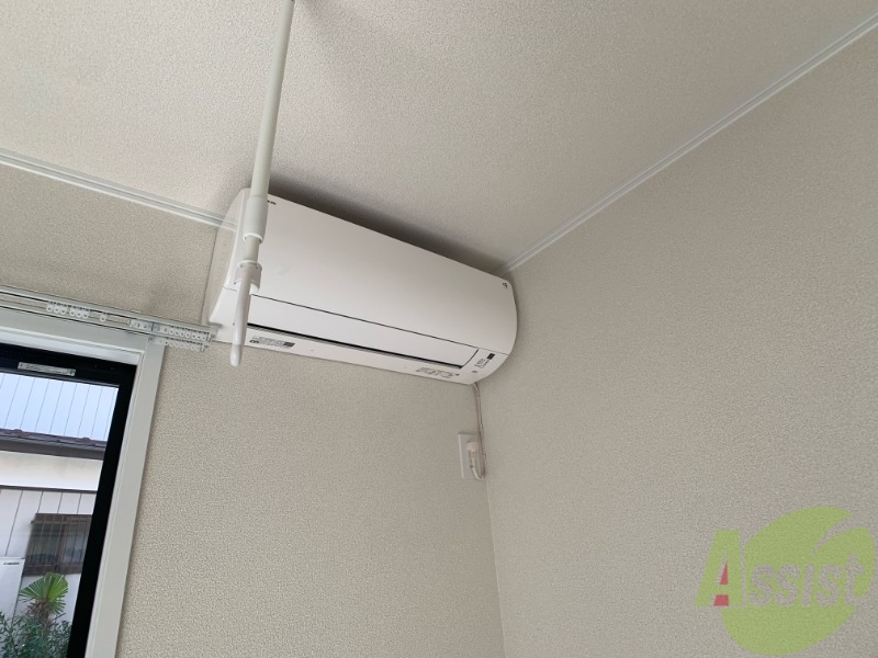 その他設備　エアコンが付いているので夏も冬も快適ですね～