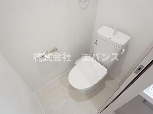 トイレ　ゆったりとした空間のトイレです