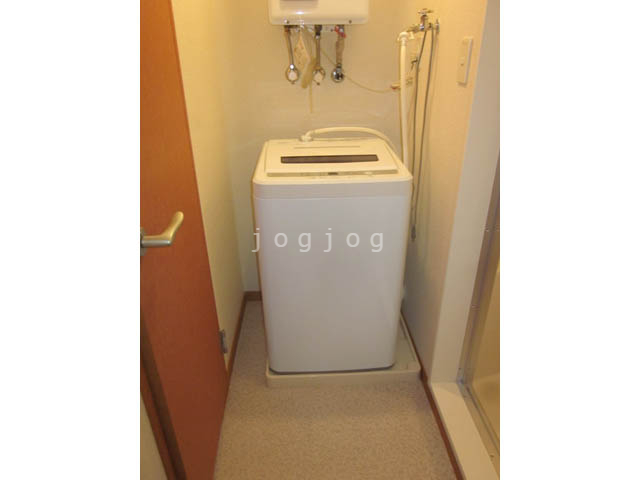 セキュリティ　洗濯機置き場