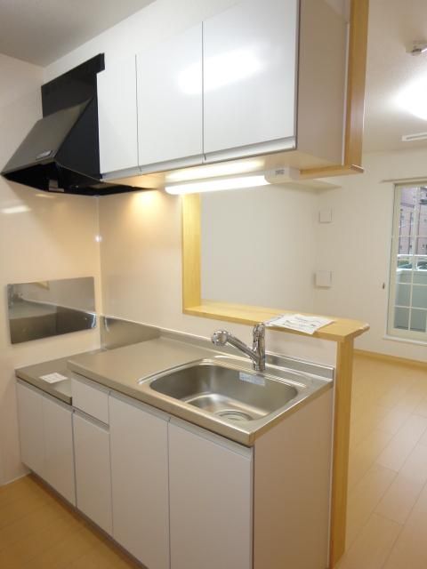 キッチン　テレビを見ながらお料理できます！