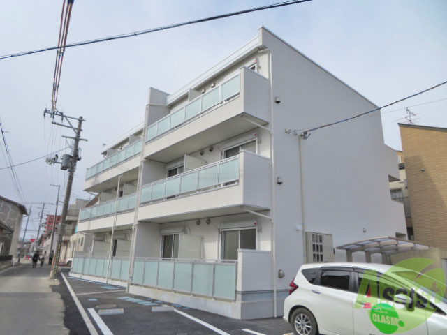 建物外観　仙台市太白区中田３丁目「リブリ・はやちね１号館」