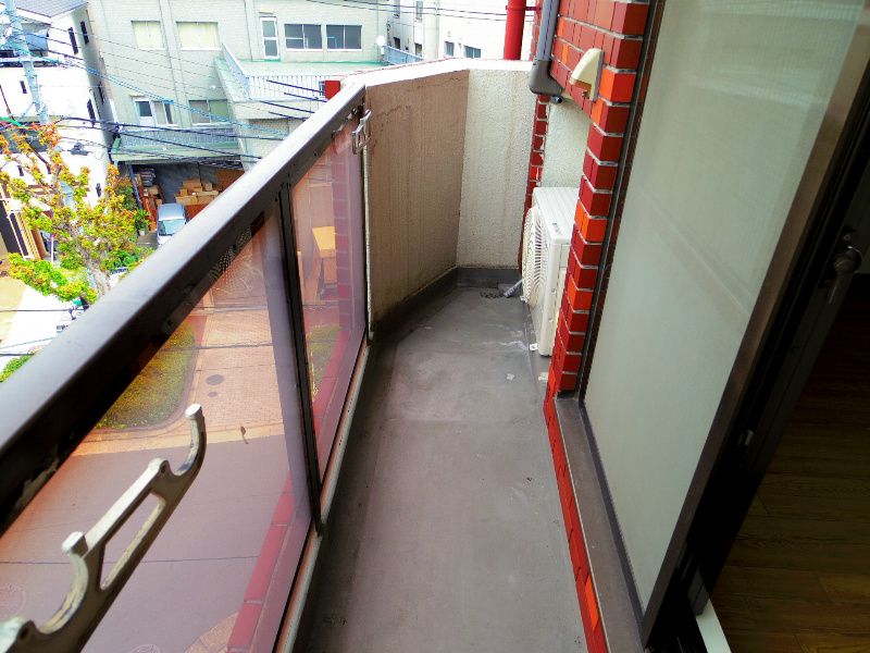 バルコニー　開放感のあるバルコニー