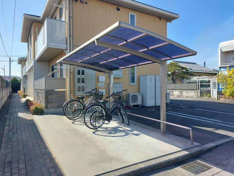 駐車場　駐輪場