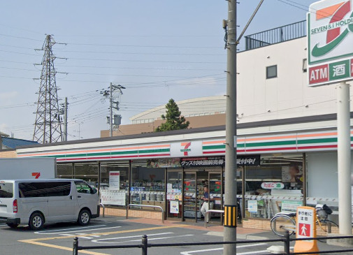 コンビニ　セブンイレブン 大阪大桐3丁目店（コンビニ）まで1064m