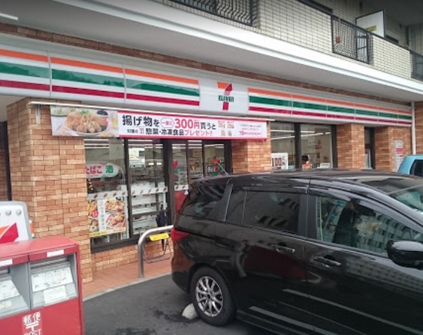 コンビニ　セブンイレブン川崎溝口2丁目店（コンビニ）まで393m