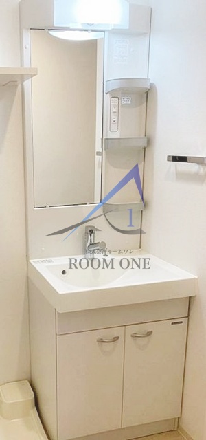 洗面設備　洗面台です。