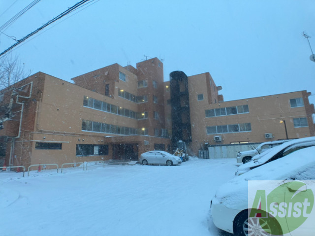 建物外観　札幌市北区新琴似八条「アルバアシャリア奥本ビル」