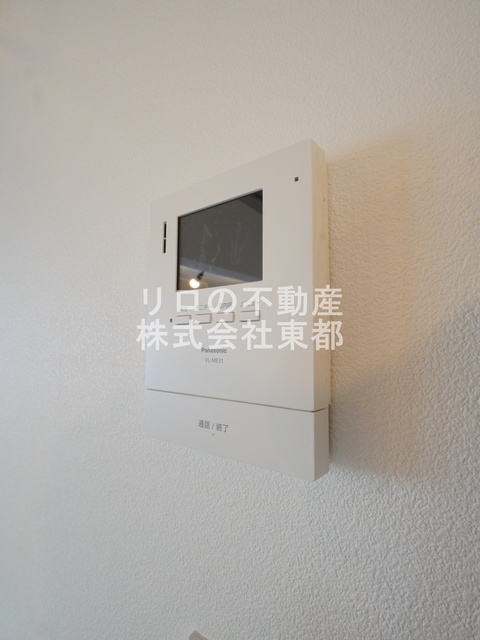 セキュリティ　訪問者が一目で分かるＴＶモニタ付インターホンです！