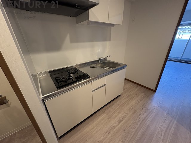 キッチン　2口ガスコンロ設置済みのキッチン☆