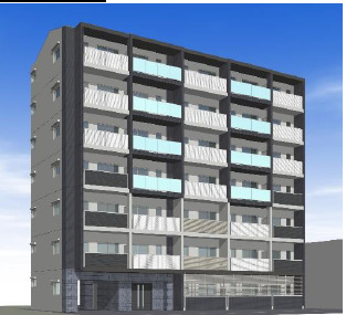 建物外観　アンフィニ19阿倍野昭和町　外観