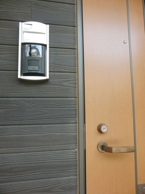 セキュリティ　来訪者が分かるので安心です。