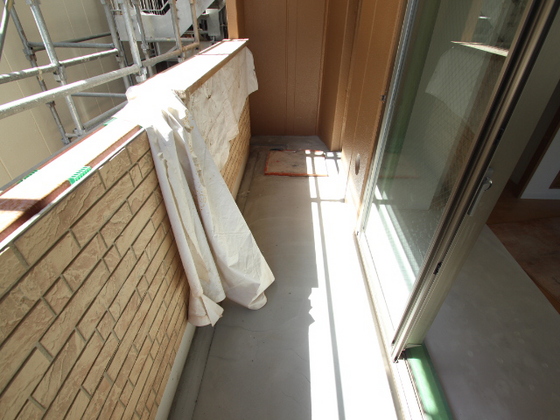 バルコニー　※別部屋の写真です