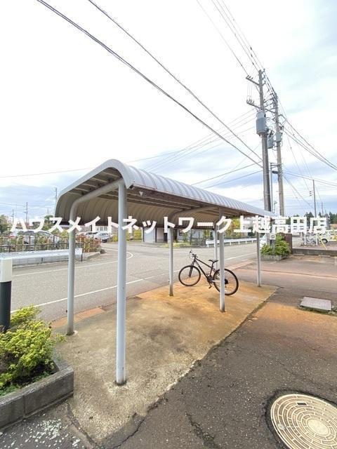 眺望　駐輪場