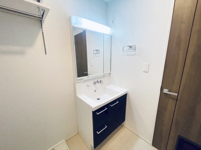 洗面設備　※反転タイプのお部屋