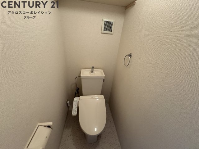 トイレ　ゆったり落ち着けるトイレです