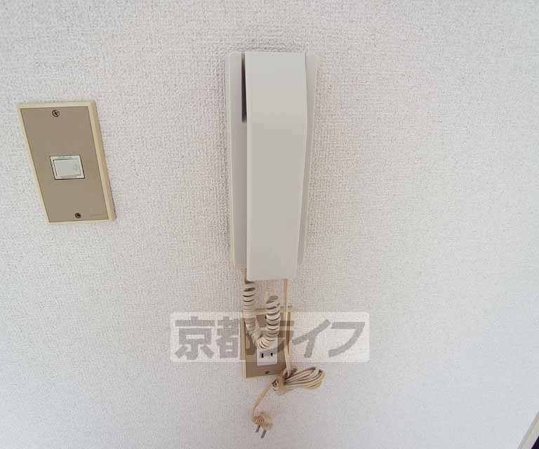セキュリティ　インターフォンです。