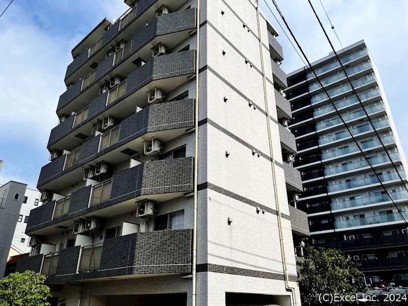 建物外観　駅徒歩圏内のマンションです。