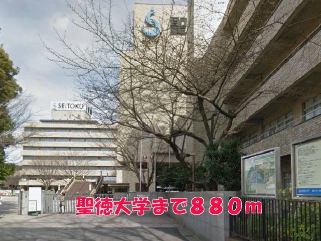 大学・短大　聖徳大学（大学・短大）まで880m