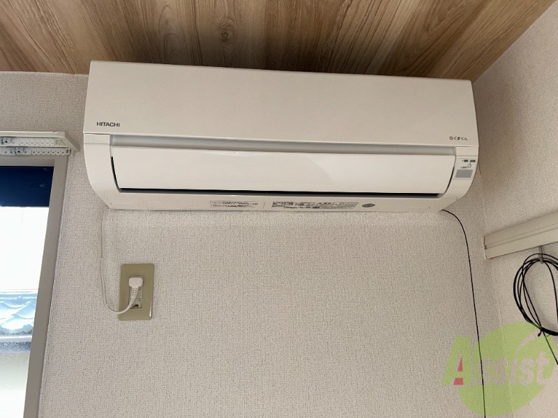 その他設備　エアコンは設置済みなので、入居後すぐにお使いいただけます。