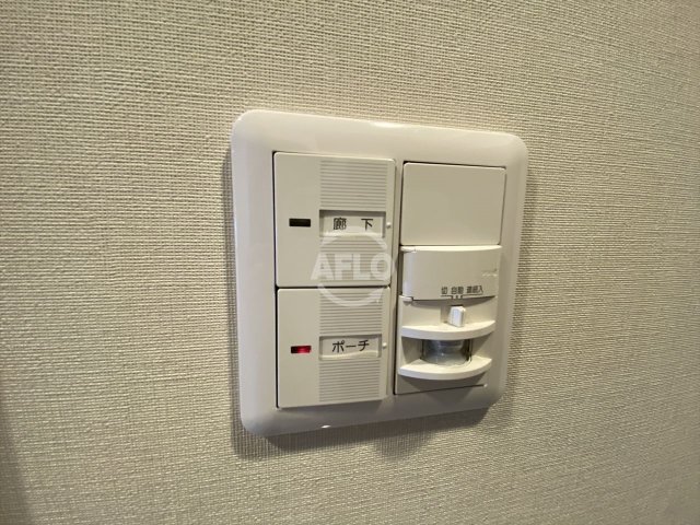 その他　プレサンスロジェ堺筋本町　人感センサーライト