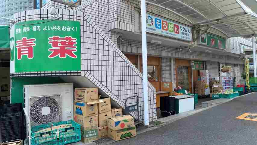 スーパー　青葉（スーパー）まで500m