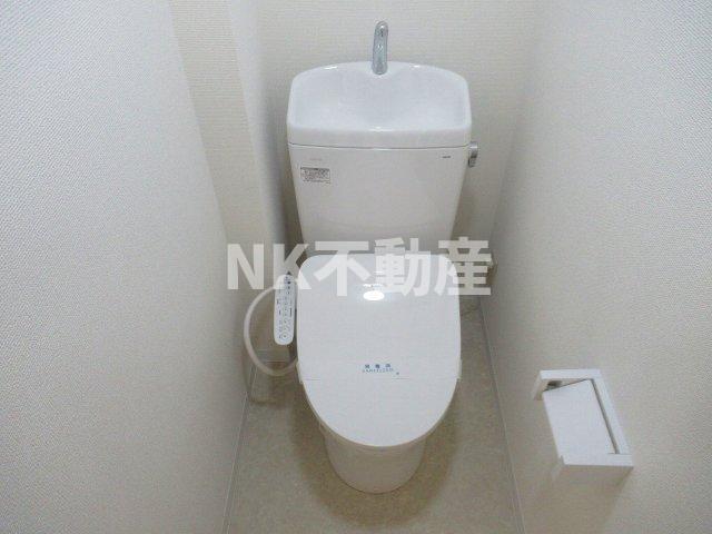 トイレ　清潔感のあるトイレです