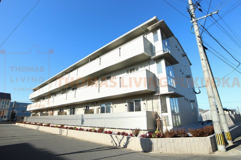建物外観　古賀市・新宮町・福津市でお部屋を探される際は、トーマスリビン