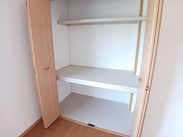 収納　たっぷりとした収納スペースです