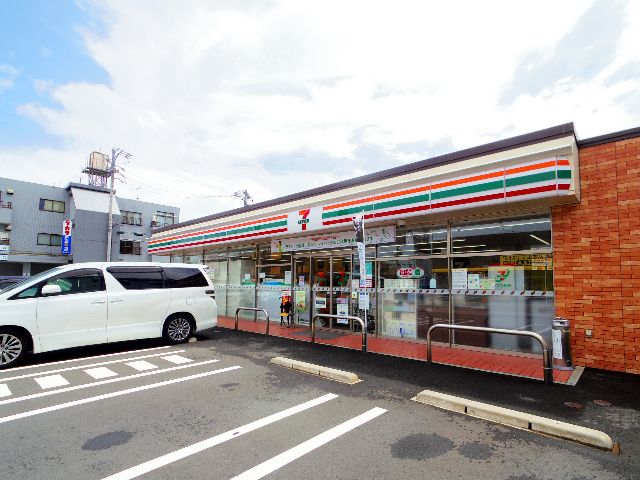コンビニ　セブンイレブン 静岡安倍川駅前店（コンビニ）まで97m
