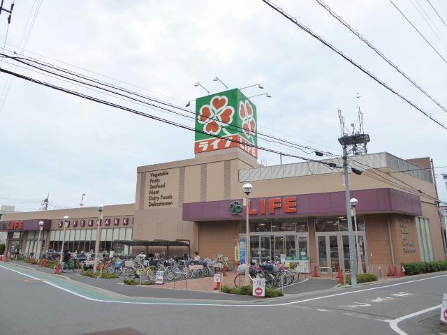 スーパー　ライフ葛飾白鳥店（スーパー）まで640m