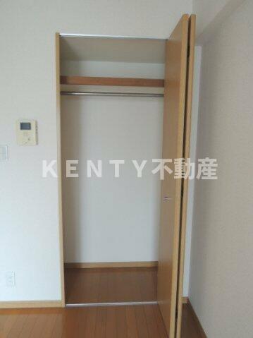 収納　十分な収納スペースがあります