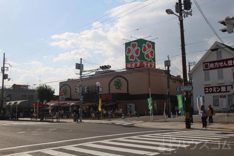 スーパー　ライフ住吉店（スーパー）まで258m