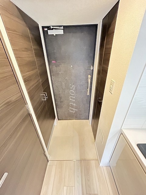 玄関　シューズＢＯＸ付きの玄関